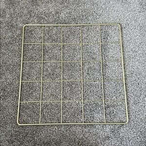 Gold Metal Wire Racks - 2 pieces